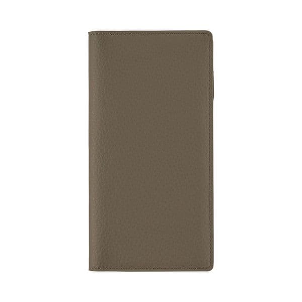 Hobonichi Techo - Weeks Cover - Leather Taught: Gray & Light Blue