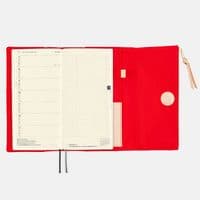 Hobonichi Techo - Weeks Cover - Tragen - Red