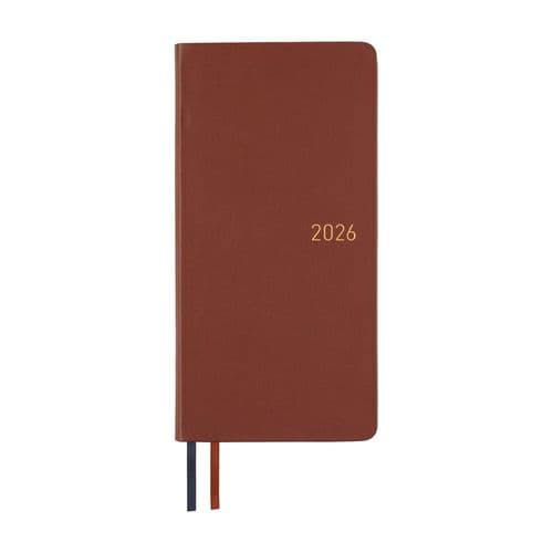 Hobonichi Techo - Weeks: English Version - Leather: Wine Brown