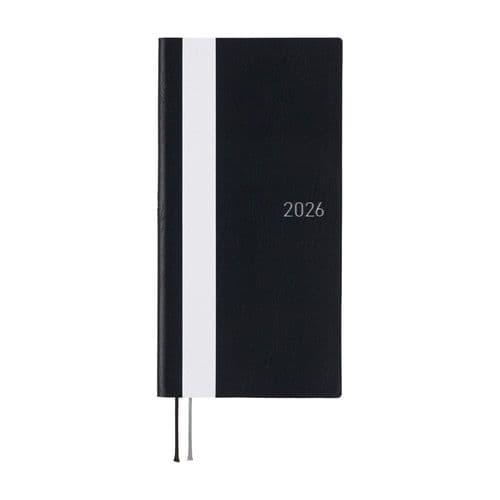 Hobonichi Techo - Weeks: English Version - White Line:Black