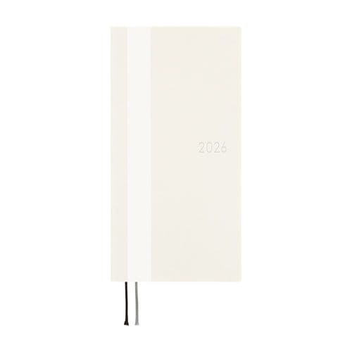 Hobonichi Techo - Weeks: English Version - White Line:Ivory
