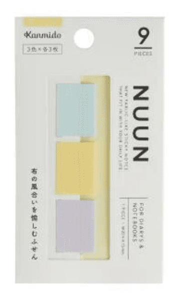 Kanimido - Fusen - NUUN - 20x15mm - YE