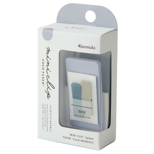 Kanmido - Coco Fusen Mini Clip - Misty Blue Grey