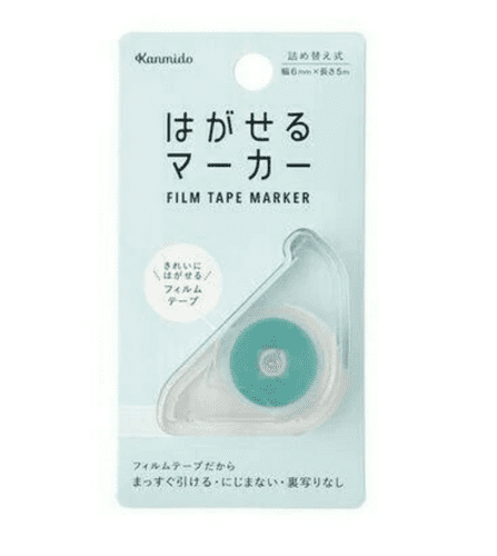 Kanmido - Fusen - Marker Film Tape - Light Blue