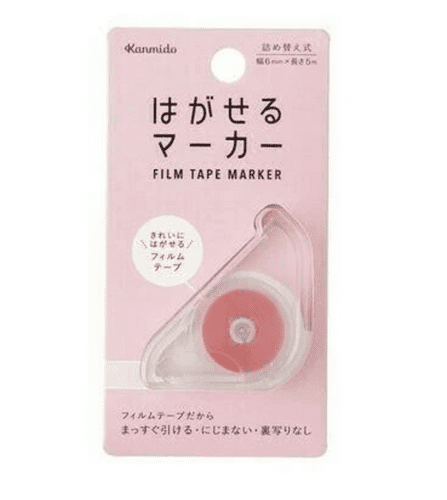 Kanmido - Fusen - Marker Film Tape - Light Pink