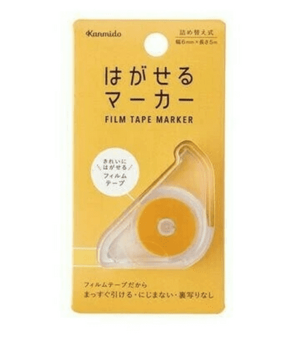 Kanmido - Fusen - Marker Film Tape - Orange