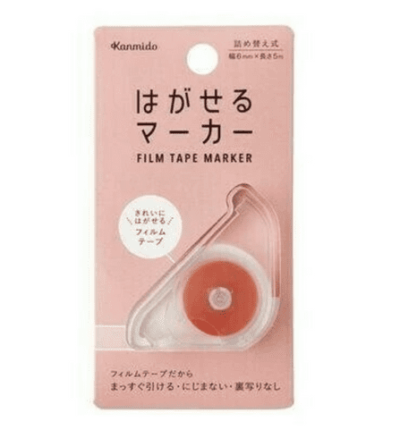 Kanmido - Fusen - Marker Film Tape - Pink