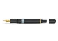 Kaweco - Al Sport Fountain Pen - Piston Filler Black Set