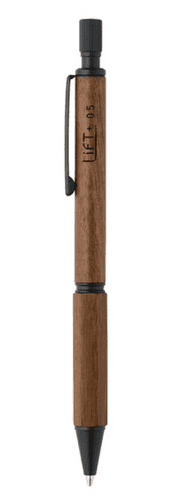 Kitera - Lift+ - Mechanical Pencil 0.5mm - Wood Collection - Walnut