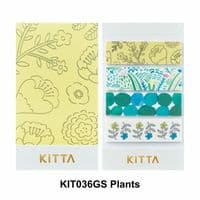Kitta - Washi Tape Set - Plants