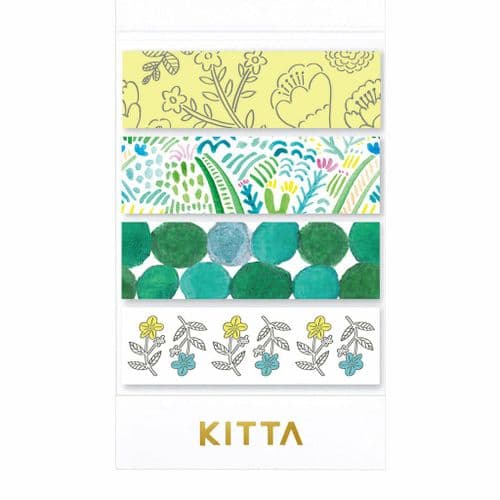 Kitta - Washi Tape Set - Plants