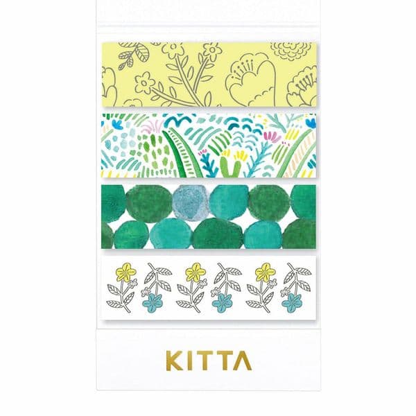 Kitta - Washi Tape Set - Plants