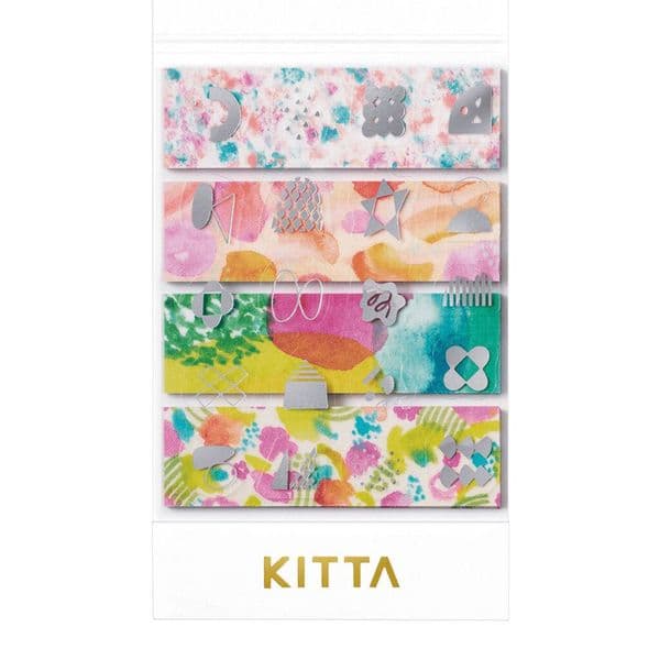 Kitta - Washi Tape Set - Watercolour
