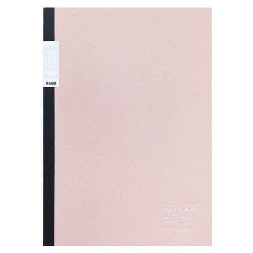 Kleid X Nakamura Printing Office - A5 Flat Notebook 2mm Square - Light Pink