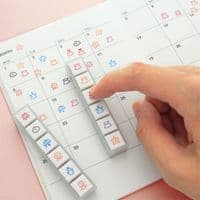 Kodomo No Kao - Pochitto6 Stamps - Mark