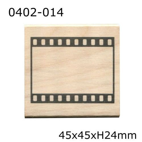 Kodomo No Kao - Wooden Stamp - Film Strip
