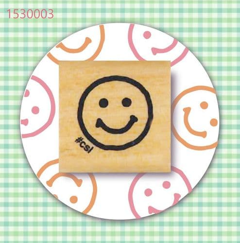 Kodomo No Kao - Wooden Stamp - Mini Smile