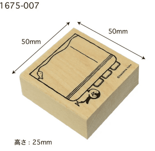 Kodomo No Kao - Wooden Stamp - Penguin Note