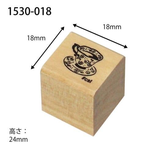 Kodomo No Kao - Wooden Stamp - Tea Cup