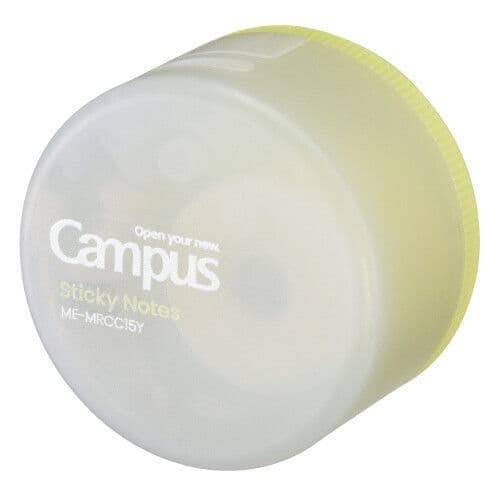 Kokuyo - Campus Roll Sticky Notes Dispenser - Yellow