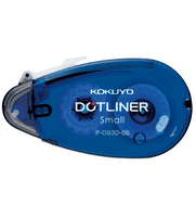 Kokuyo - Dotliner - Blue Small - Stong Adhesive 2pk