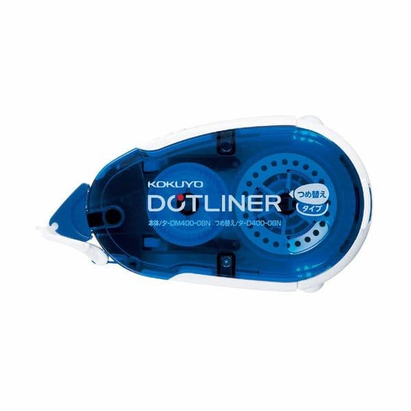 Kokuyo - Dotliner - Blue - Strong Adhesive
