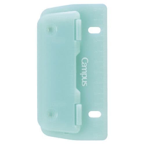 Kokuyo - Portable 2 Hole Punch - Green