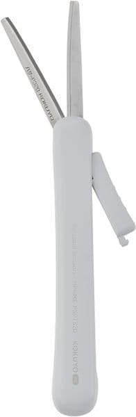 Kokuyo - Portable Scissors - Greyish Ice