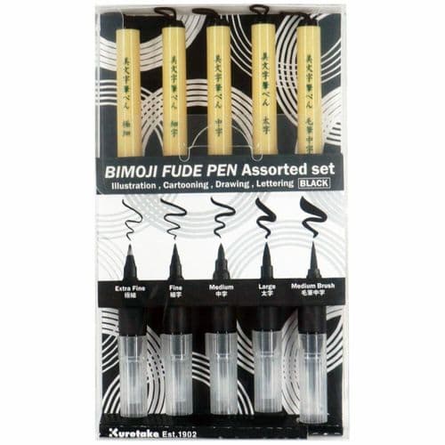Kuretake - Bimoji Set - 5pk
