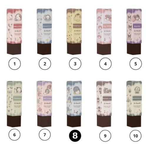 Kutsuwa - Sanrio Magnetic Erasers - Choice of 10 Designs