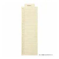 Laconic - Bookmark - Monthly