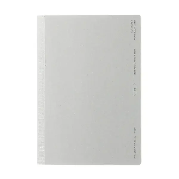Laconic - Grid Notebook - B6