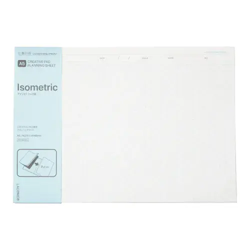 Laconic - Planning Sheet (A5) - B - Isometric