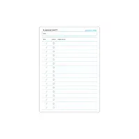 Laconic - Planning Sheet (A6) - C - To Do