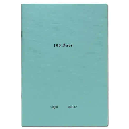 Laconic - Style Notebook - A5 - 100 Days