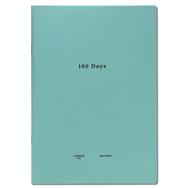 Laconic - Style Notebook - A5 - 100 Days
