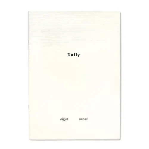 Laconic - Style Notebook - A5 - Daily