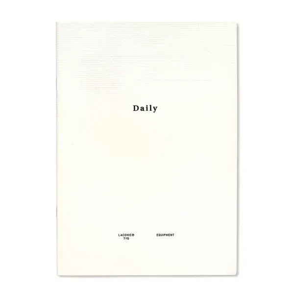 Laconic - Style Notebook - A5 - Daily