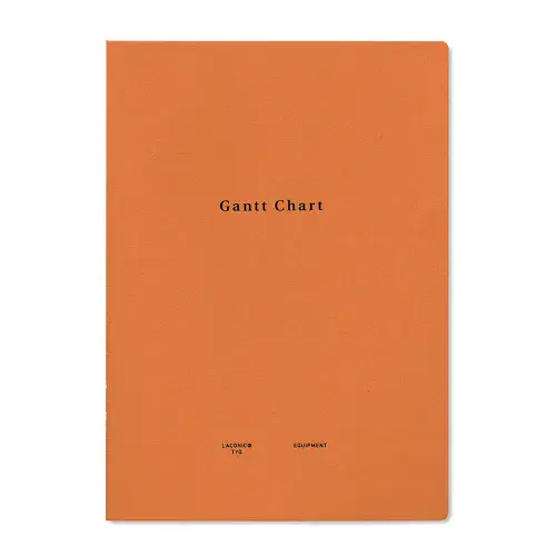 Laconic - Style Notebook - A5 - Gantt Chart