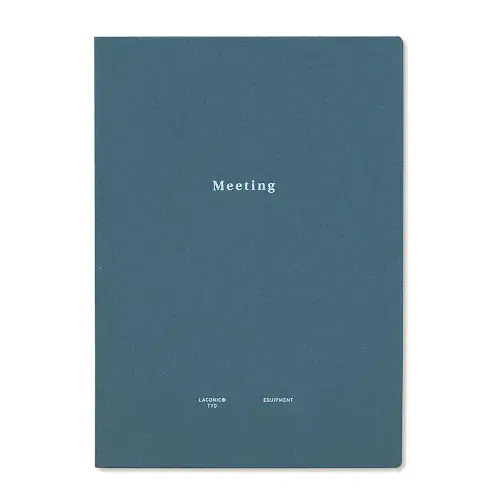 Laconic - Style Notebook - A5 - Meeting