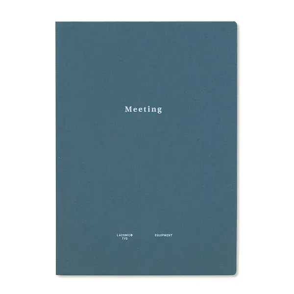 Laconic - Style Notebook - A5 - Meeting