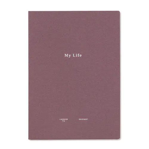 Laconic - Style Notebook - A5 - My Life