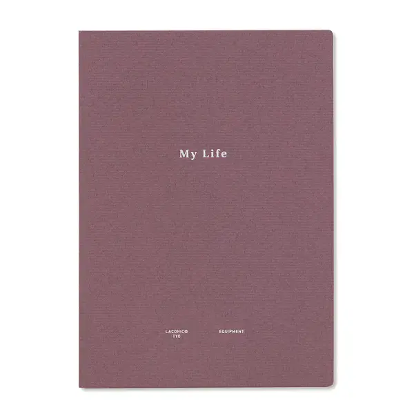 Laconic - Style Notebook - A5 - My Life