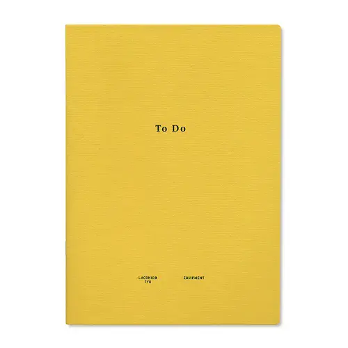 Laconic - Style Notebook - A5 - To Do