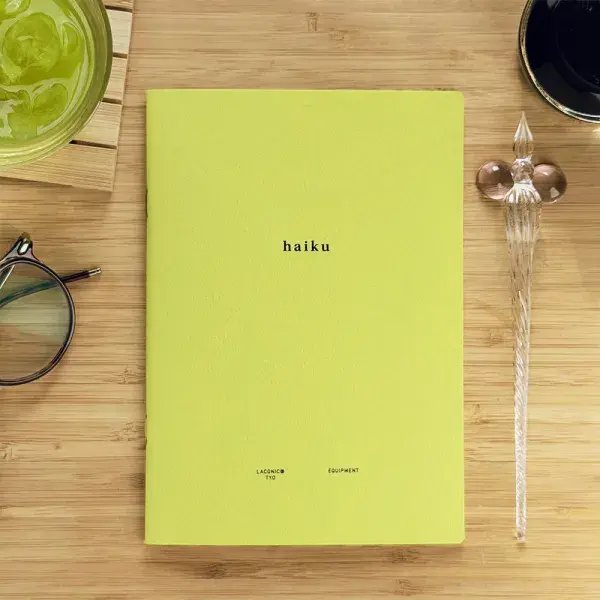 Laconic - Style Notebook - B6 - Haiku