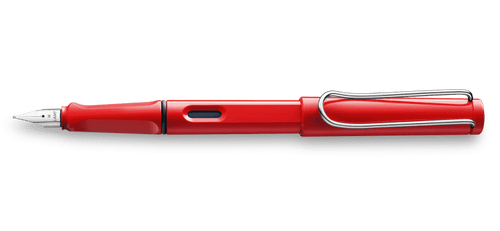 Lamy - Safari Fountain Pen - Red
