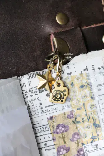 LCN Studio - Brass Charm - Mini Wax Seal