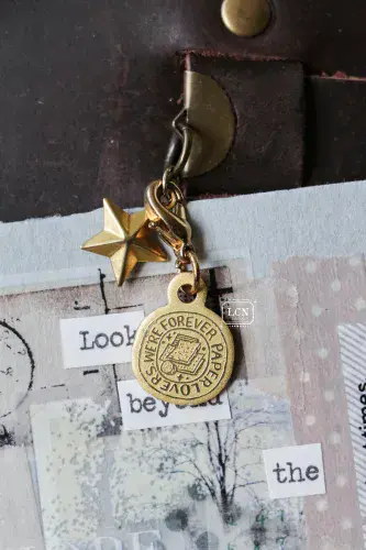LCN Studio - Brass Charm - Paper Lover