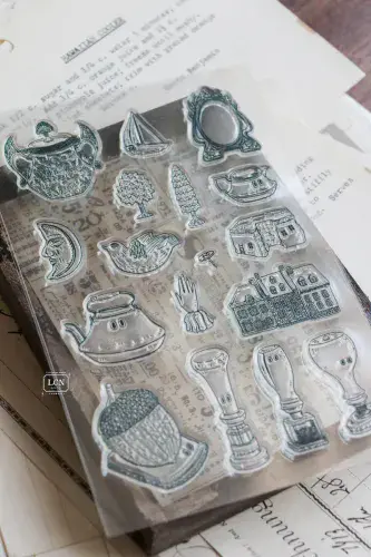 LCN Studio - Clear Stamp Set - Treasure Haul Vol #1