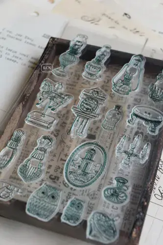 LCN Studio - Clear Stamp Set - Treasure Haul Vol #3